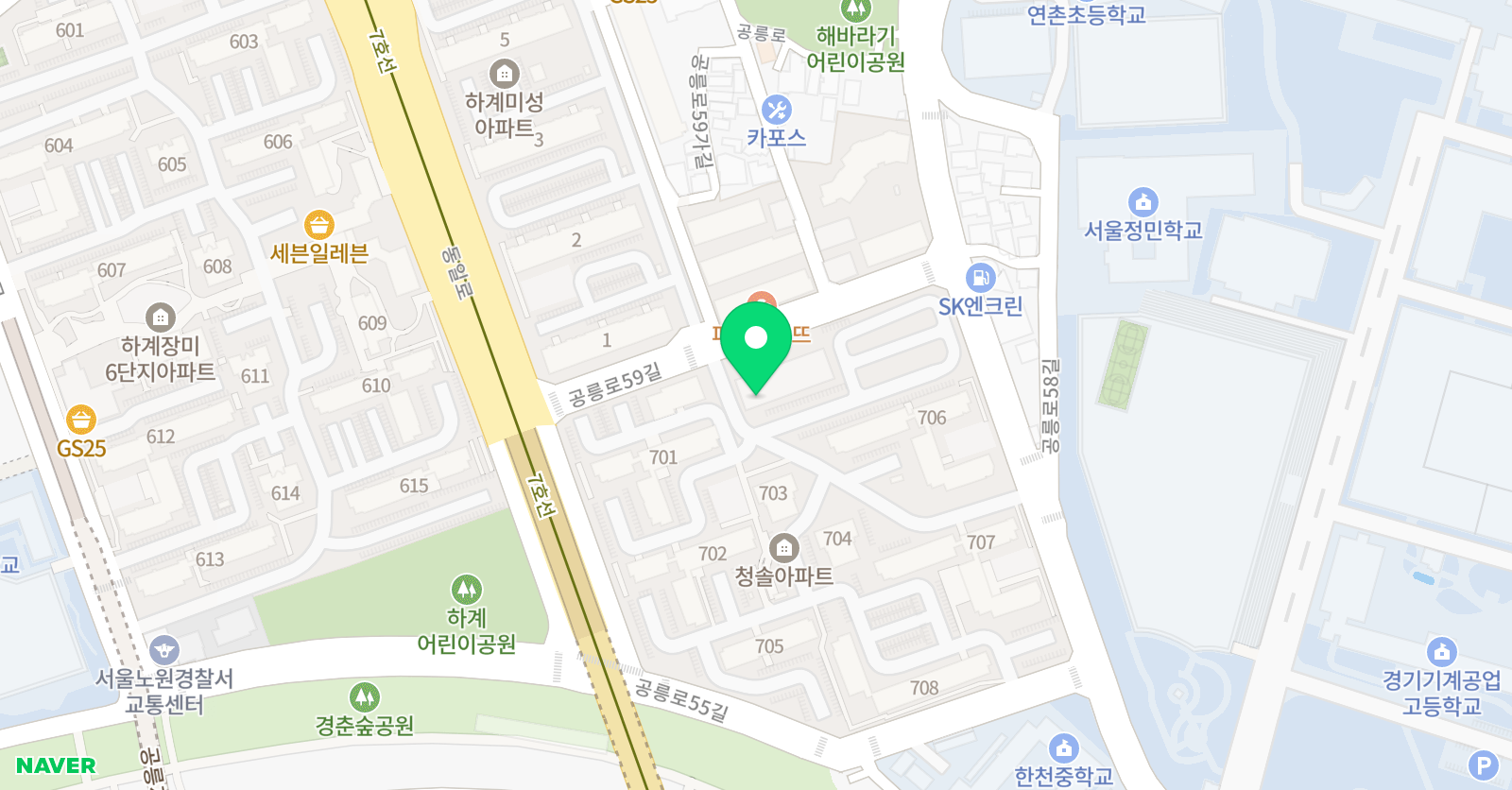 용인대 대한태권도 위치