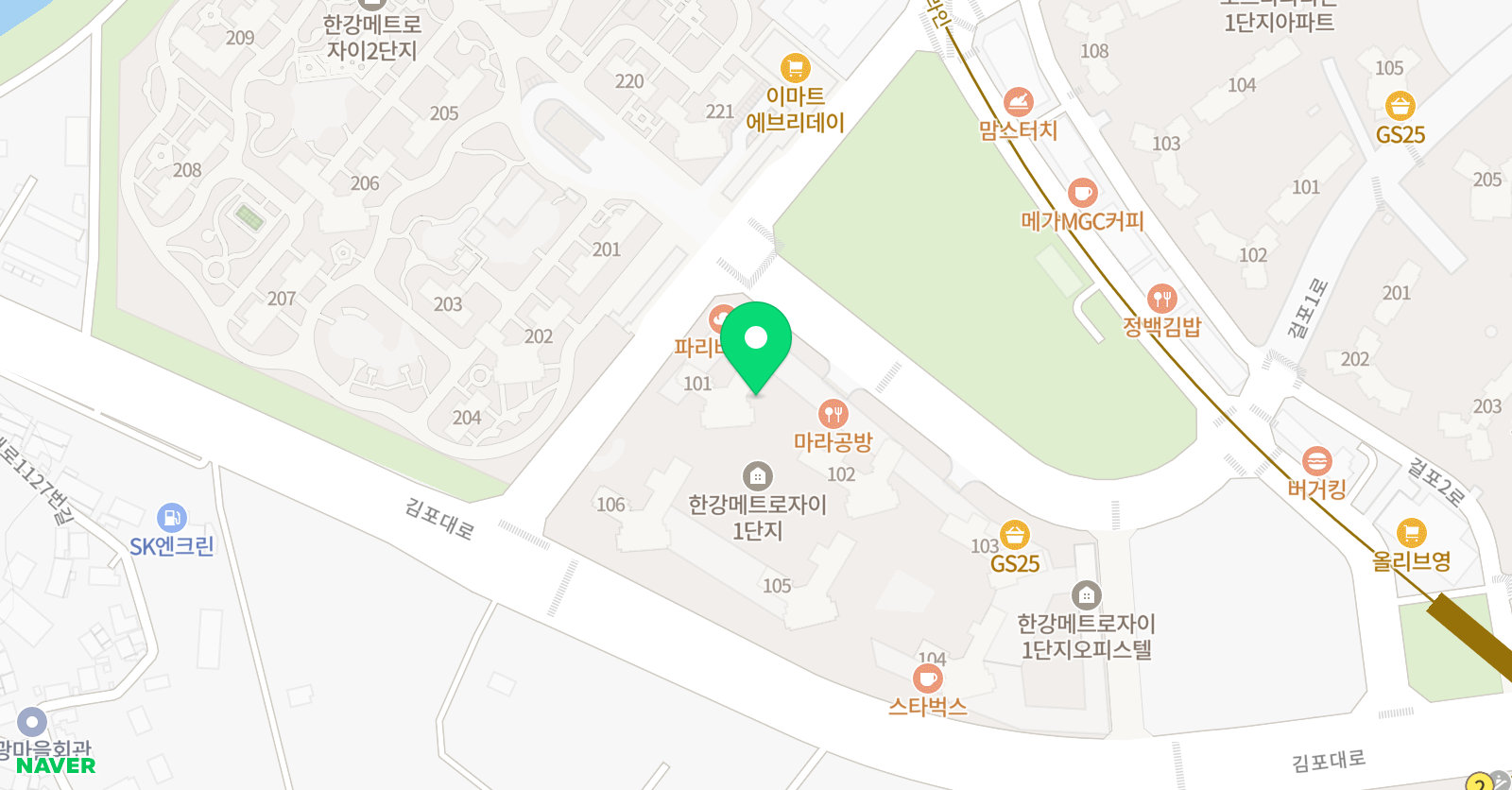 목동 영어 카트리나 위치