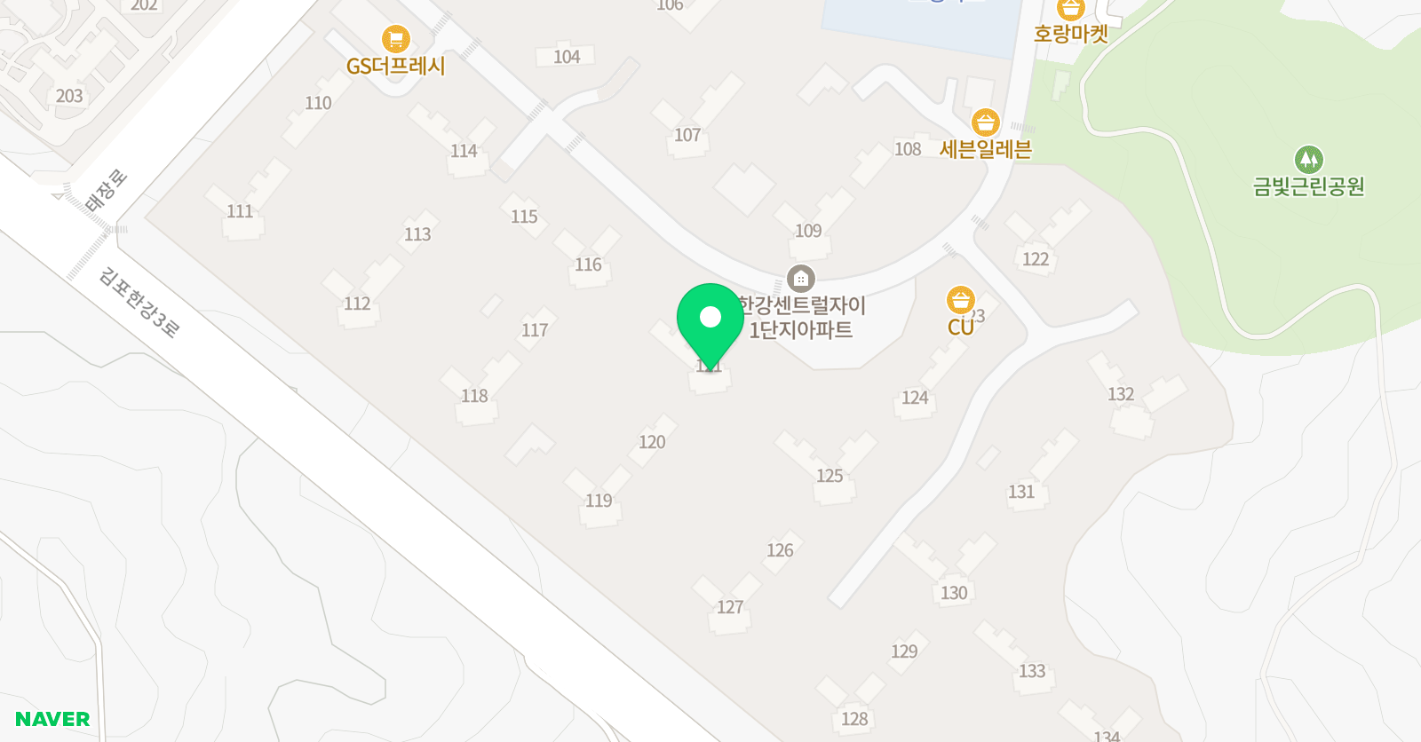 뮤엠영어 한강센트럴자이캠퍼스 위치
