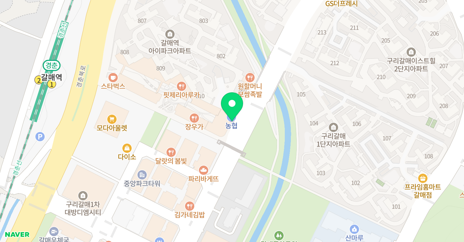케이아트 미술학원 위치