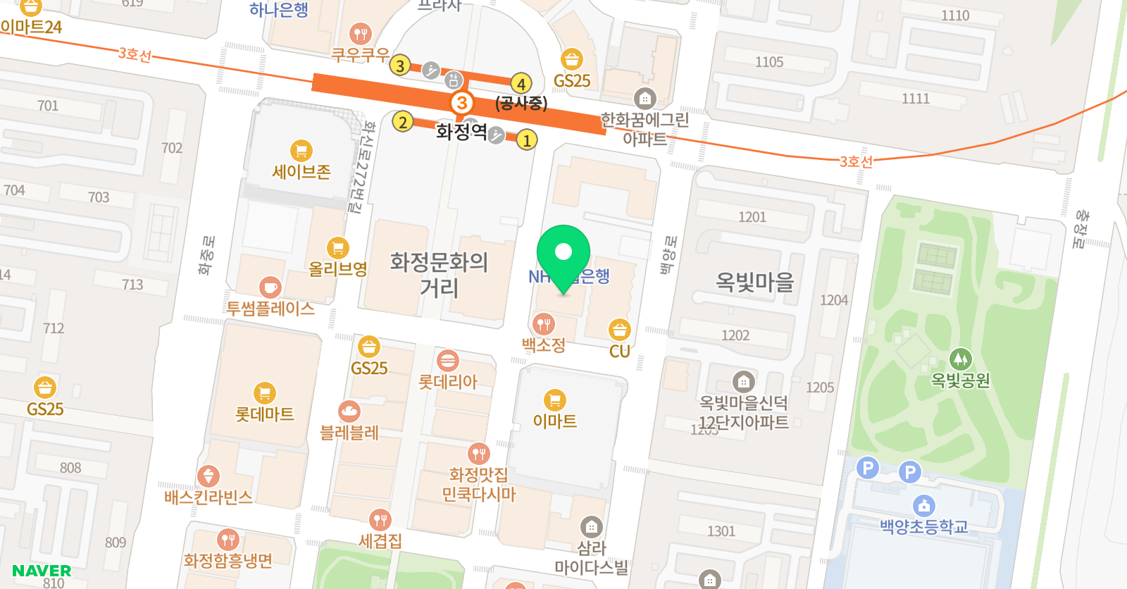 푸르넷 공부방 고양지점 위치