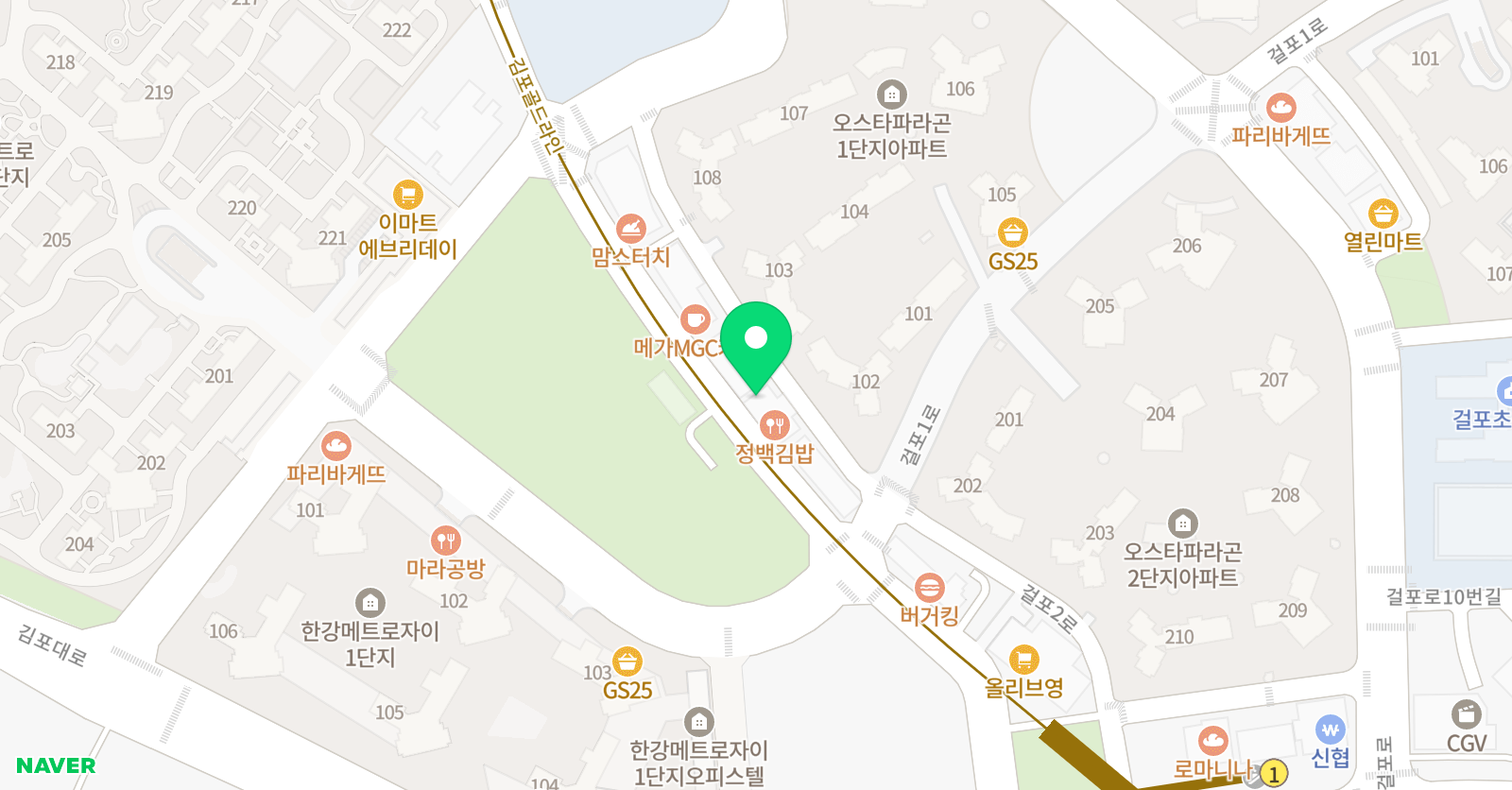 자이리틀뮤지션 음악학원 위치