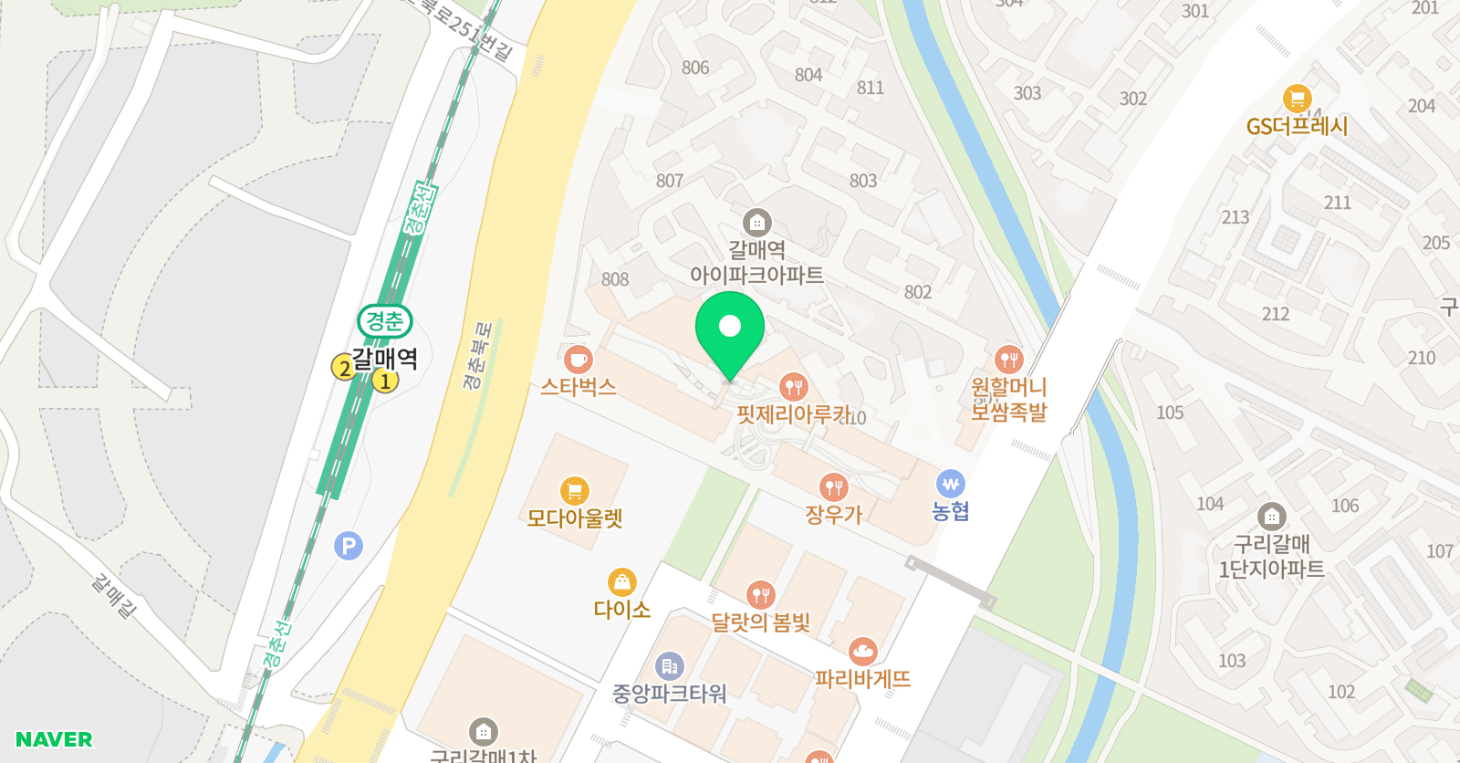 YJ ENGLISH 위치