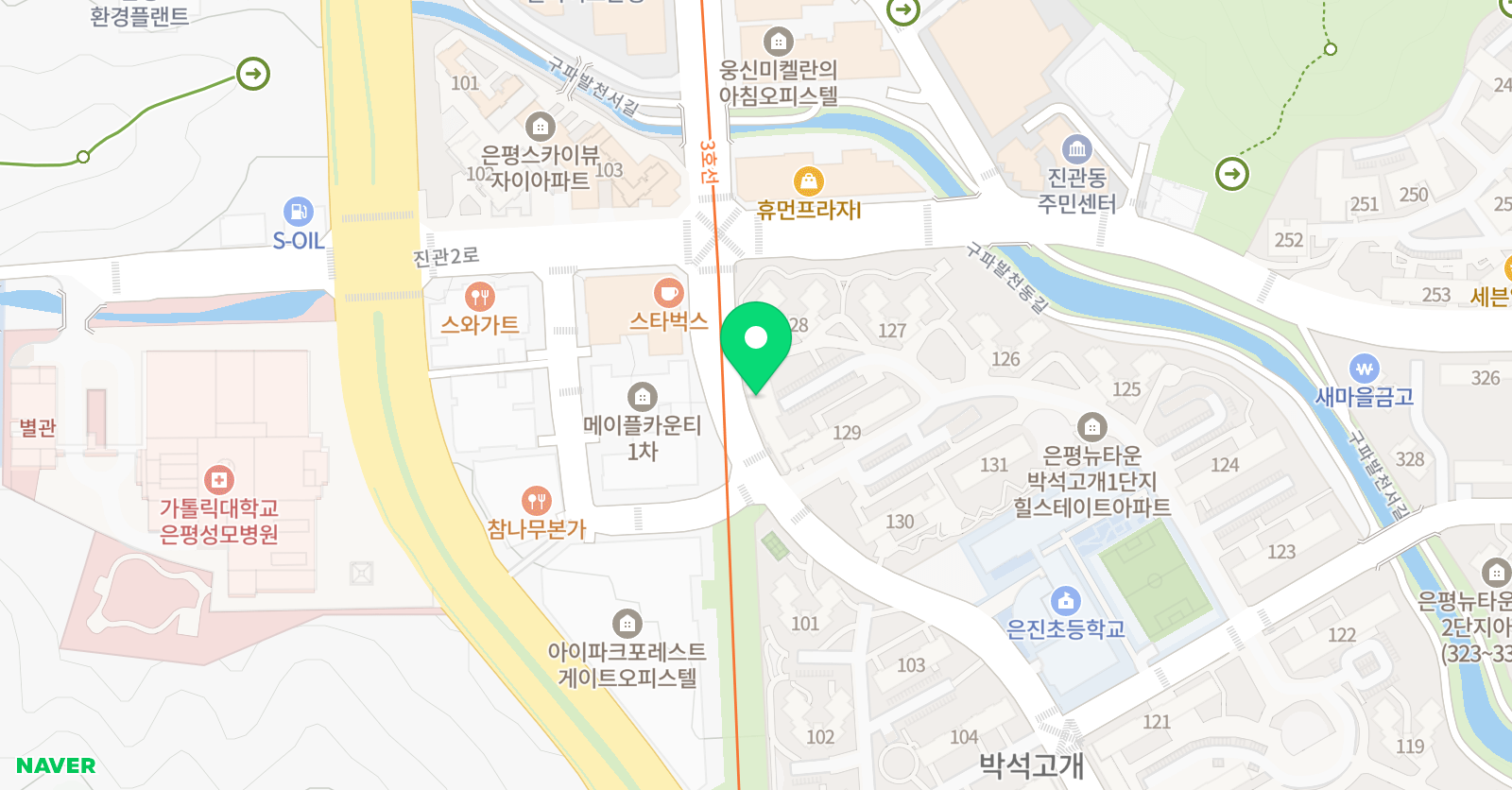 예스셈 뉴타운교실 위치