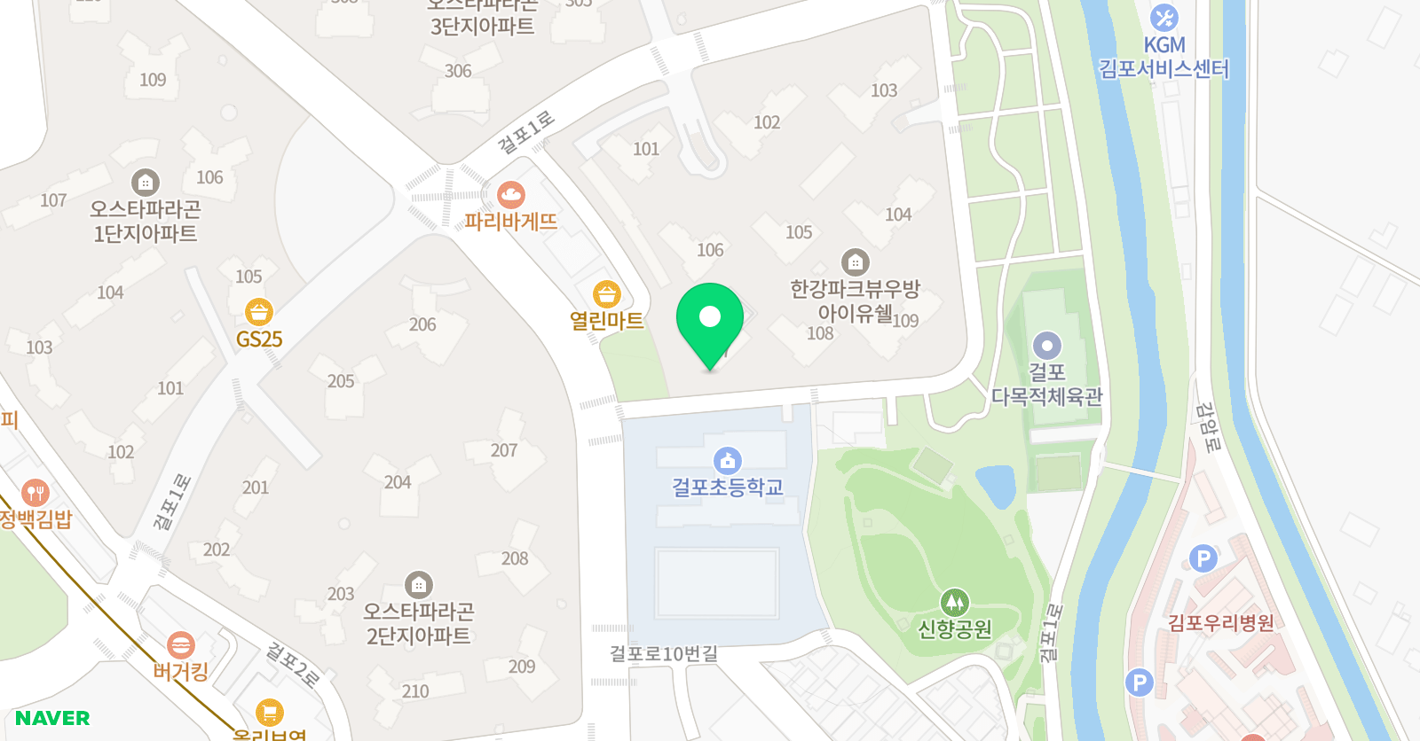 고쌤 수학 위치