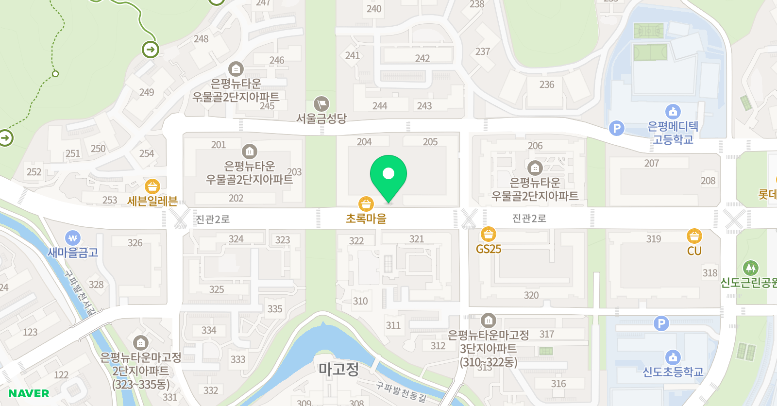 스마트해법 수학 은평신도초점 위치