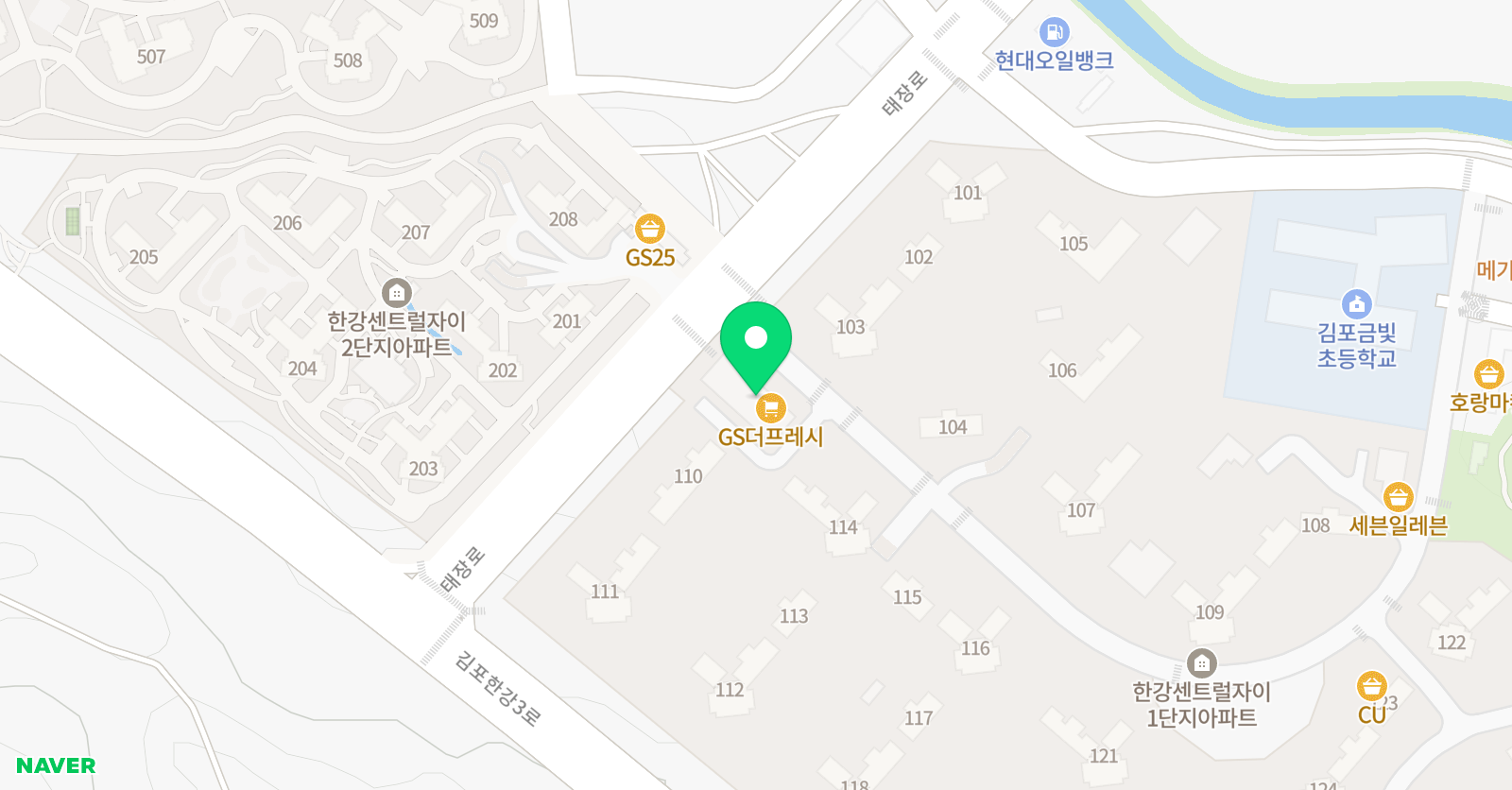 파머스 금빛캠퍼스 영어학원 위치