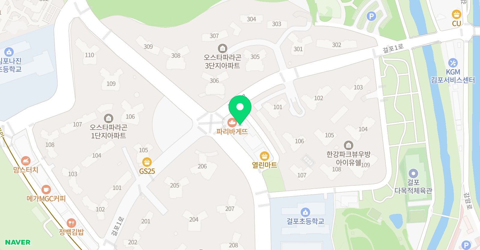 예꿈나무 음악학원 위치