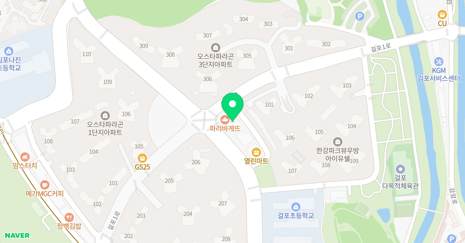 글로벌리더짐 태권도 파워점핑줄넘기 위치