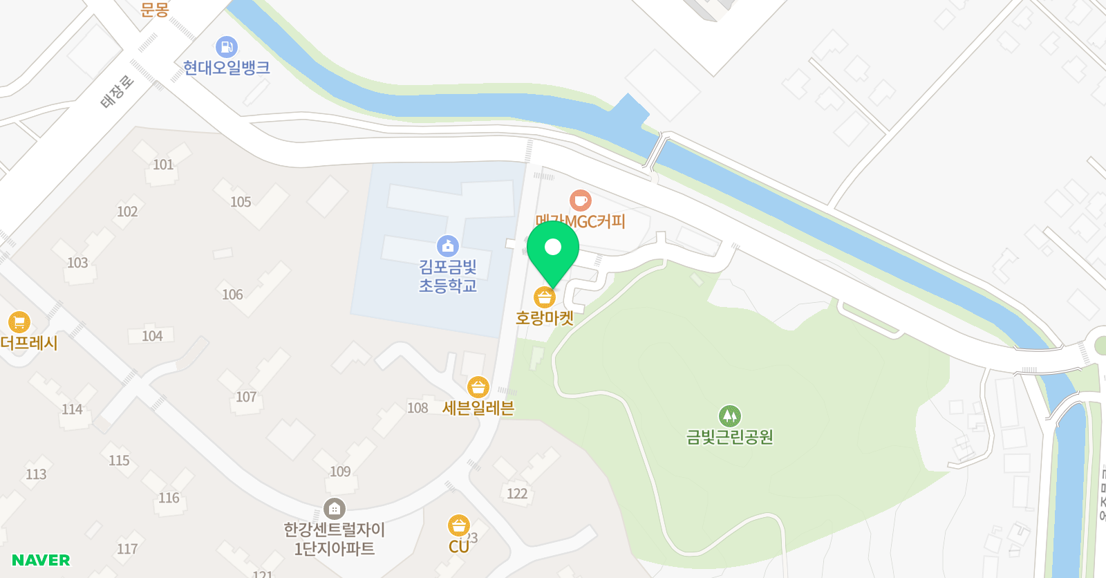 솔루니 한강자이 논술교습소 위치