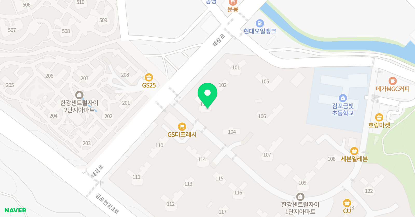 김포독서토론논술 위치