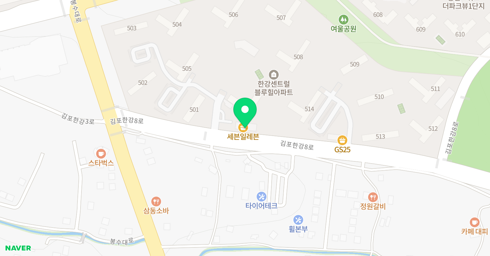 금메달 태권도장 위치