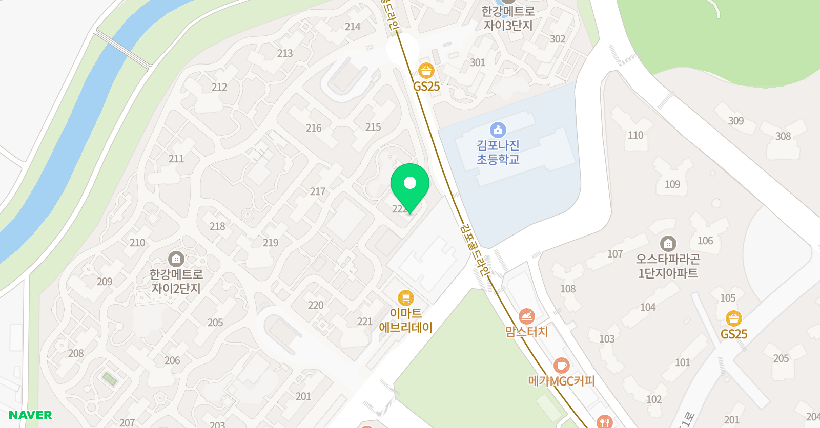 꿈오름 공부방 위치
