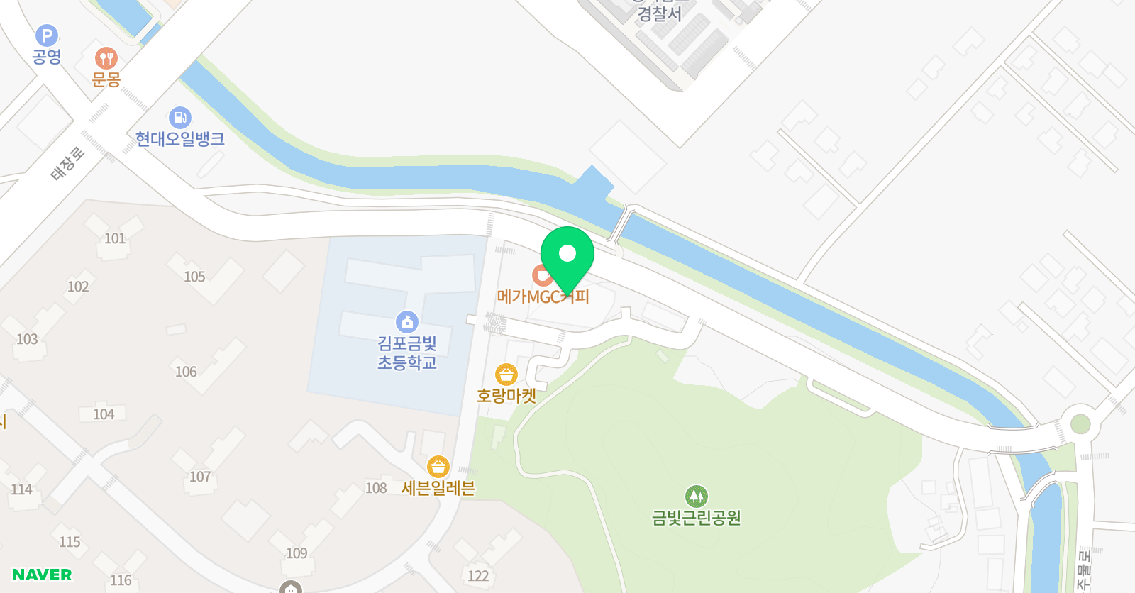 더샘 음악학원 위치