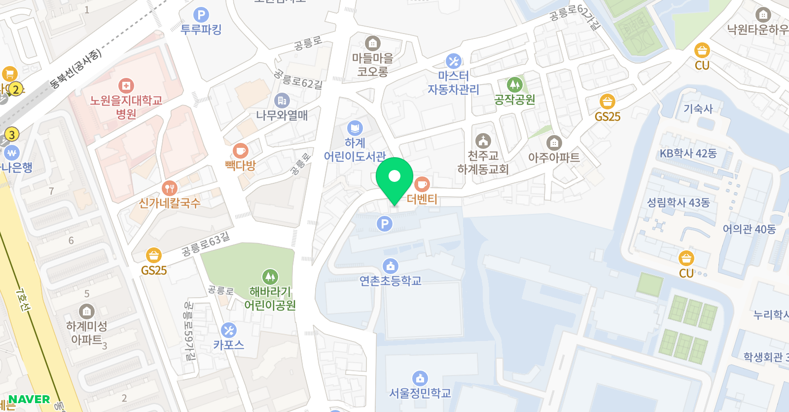 시아 영어교습소 위치