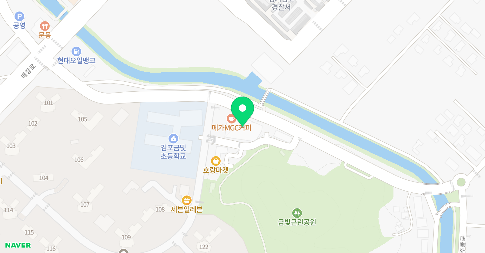 3030영어 장기금빛초센터 위치