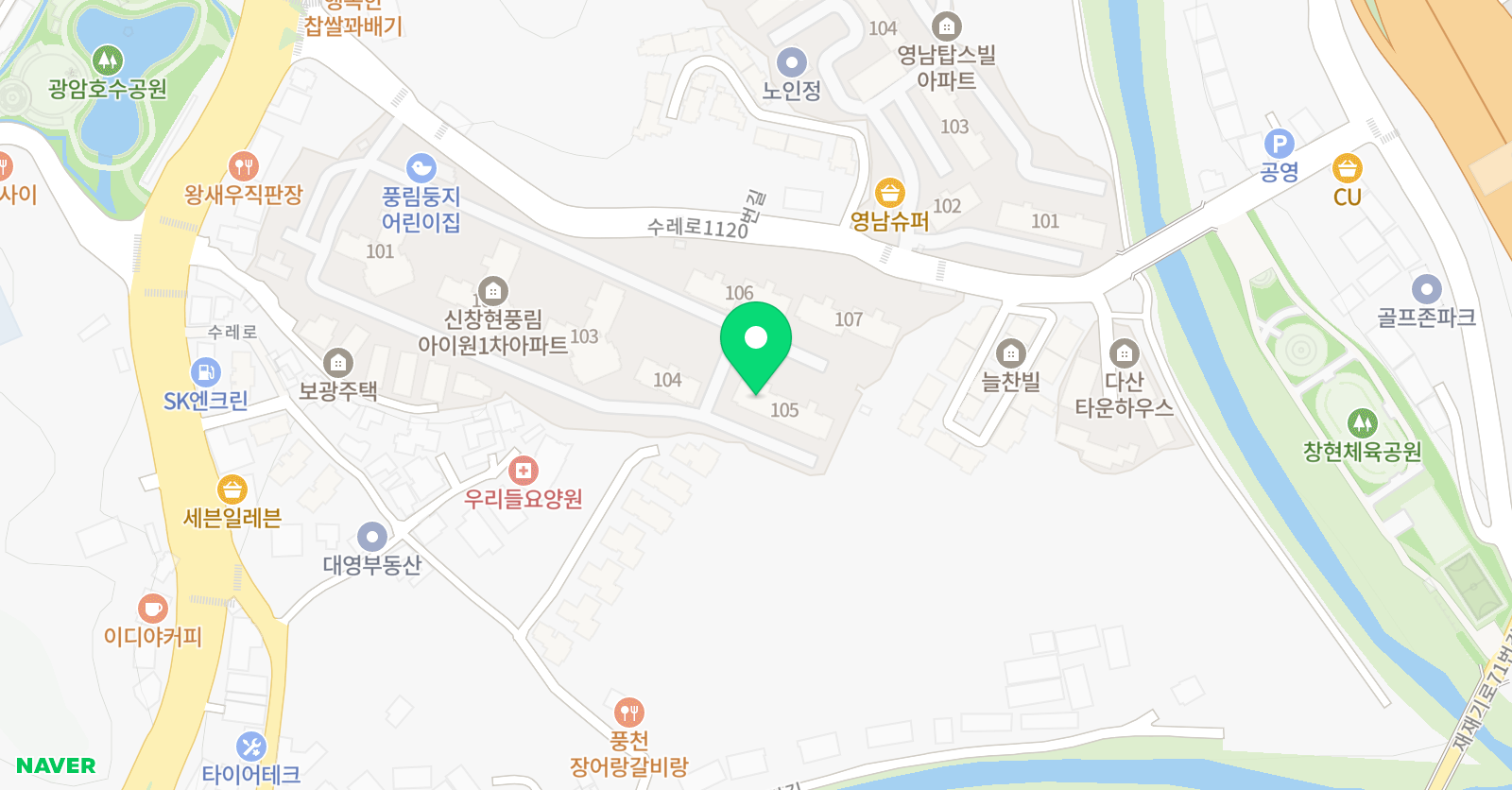 윤선생 우리집앞영어교실 차산공부방 위치