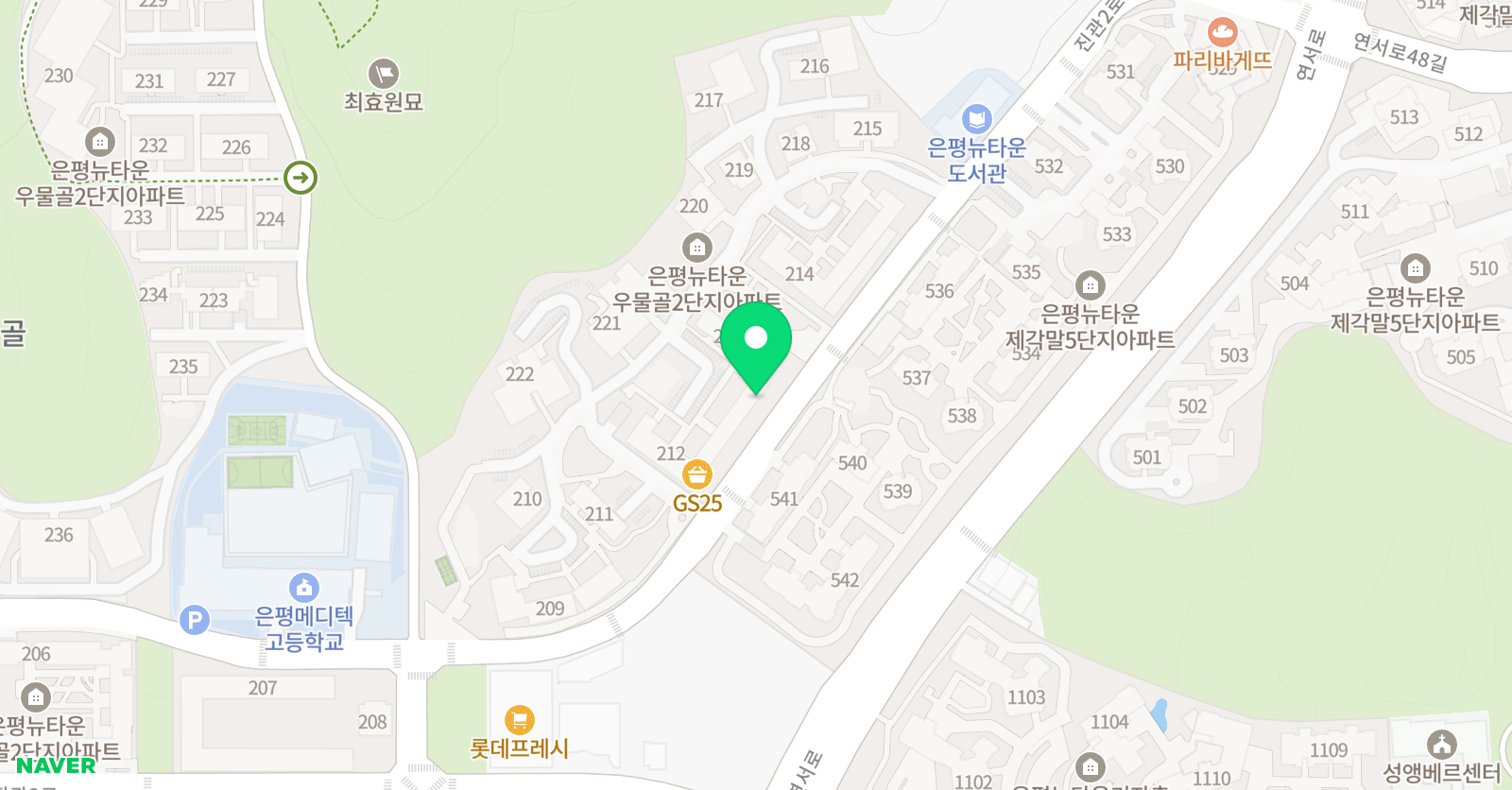 연호 태권도장 위치