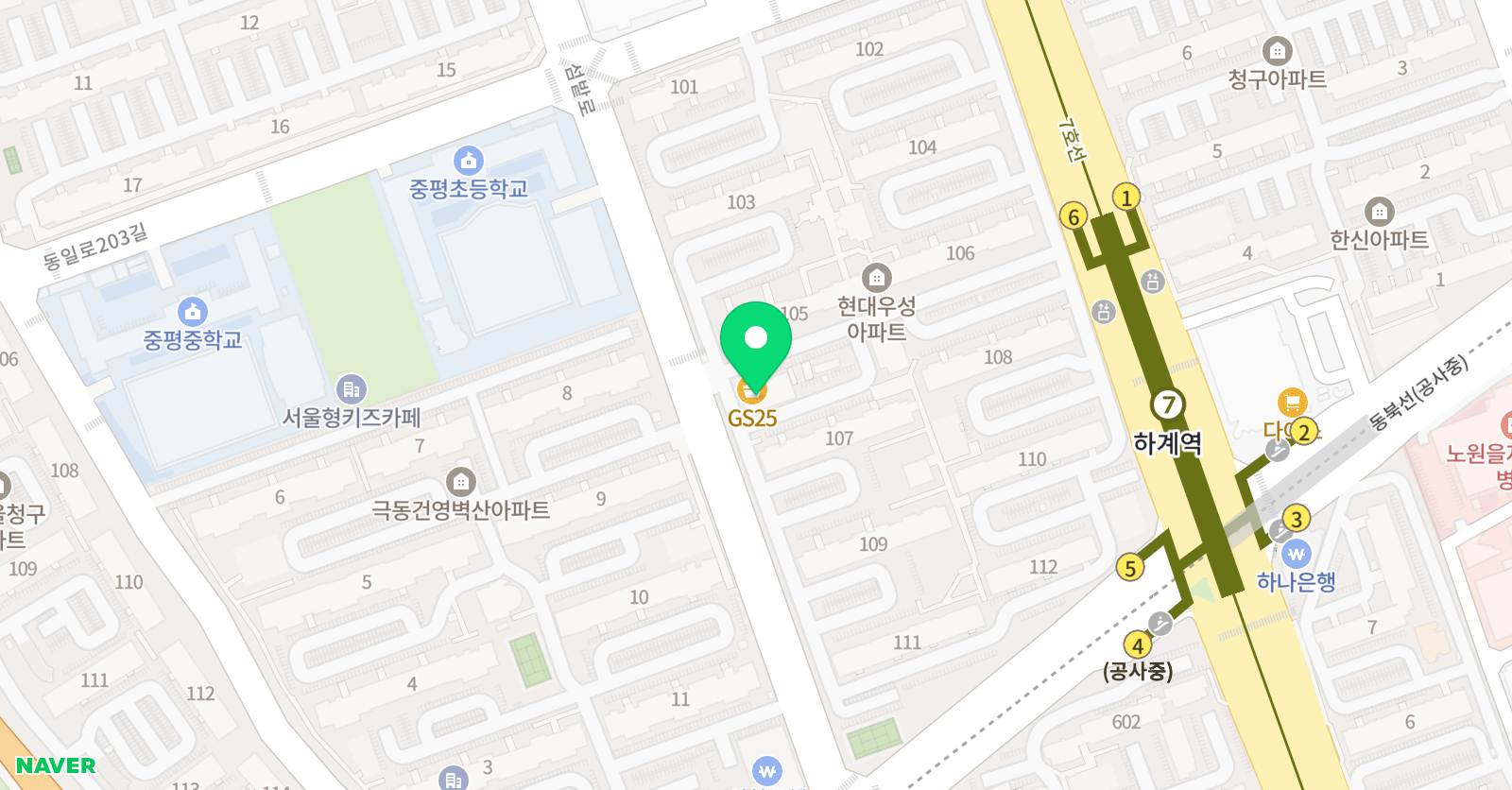 보라 수학교습소 위치