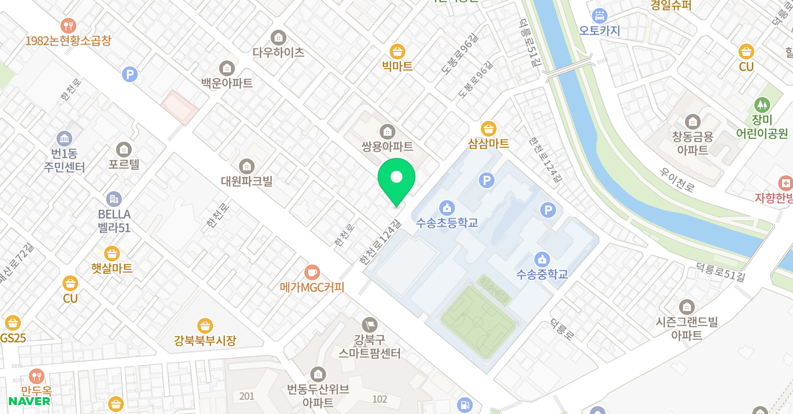 엠베스트 학원 위치