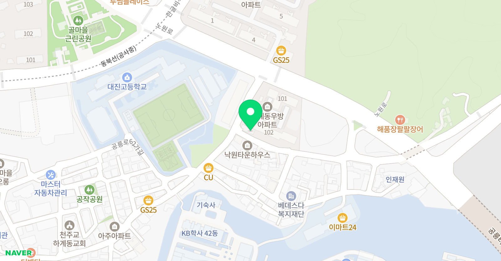 로사 음악학원 위치
