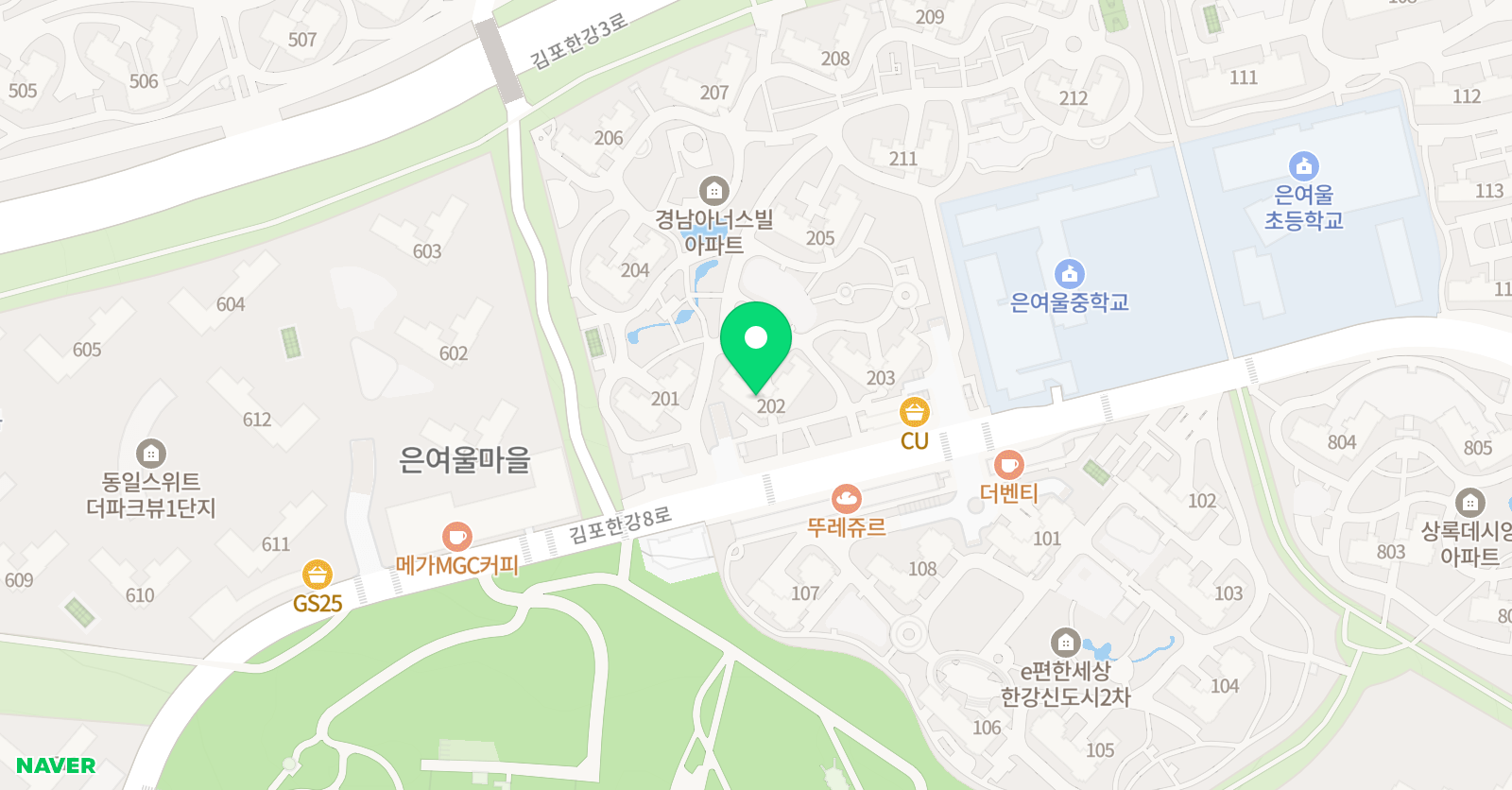 현쌤 수학 과외교실 위치