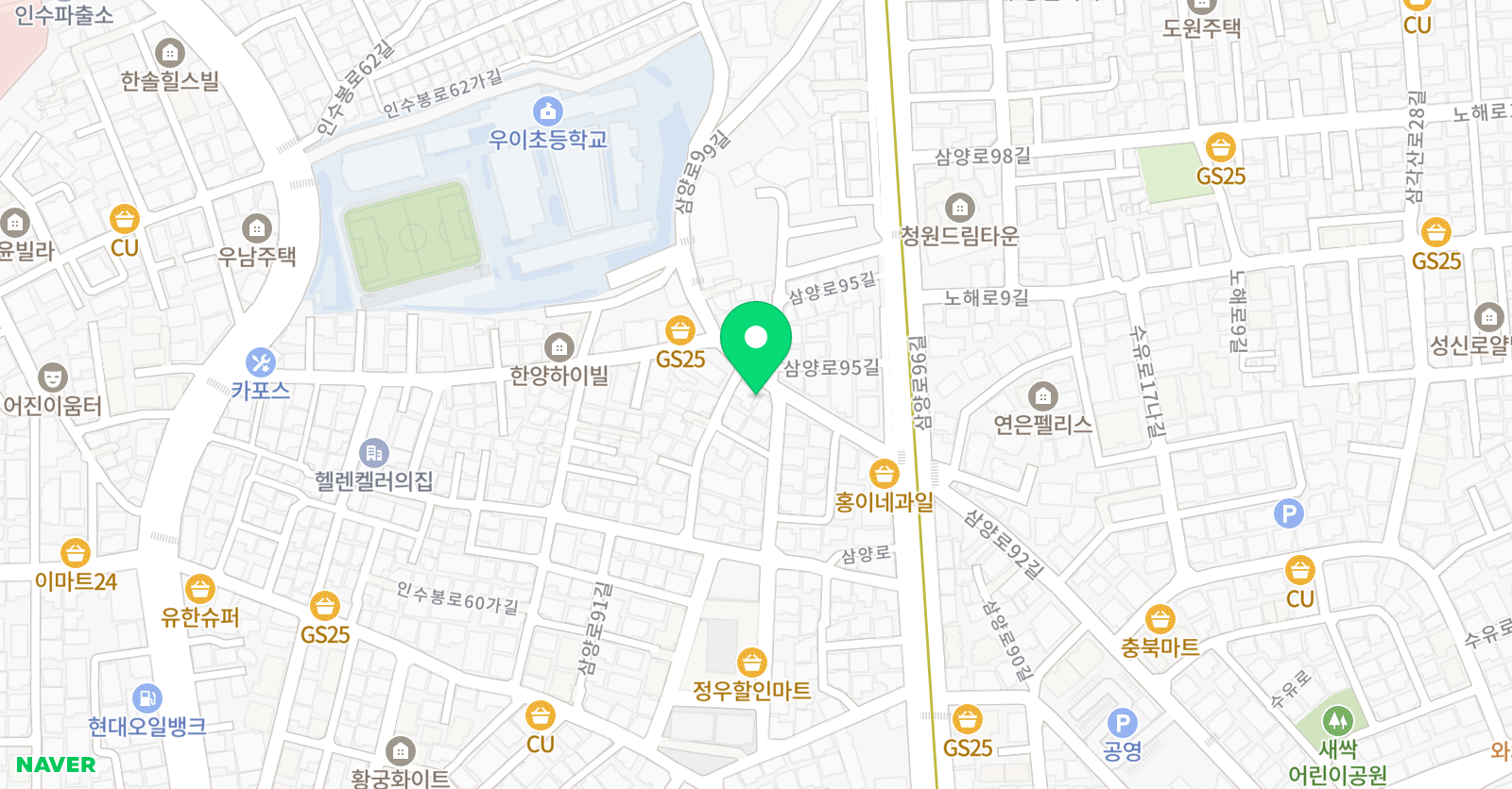 꿈꾸는미술공간 위치