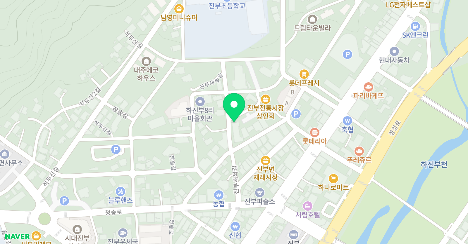 프렌매쓰 진부캠퍼스 위치