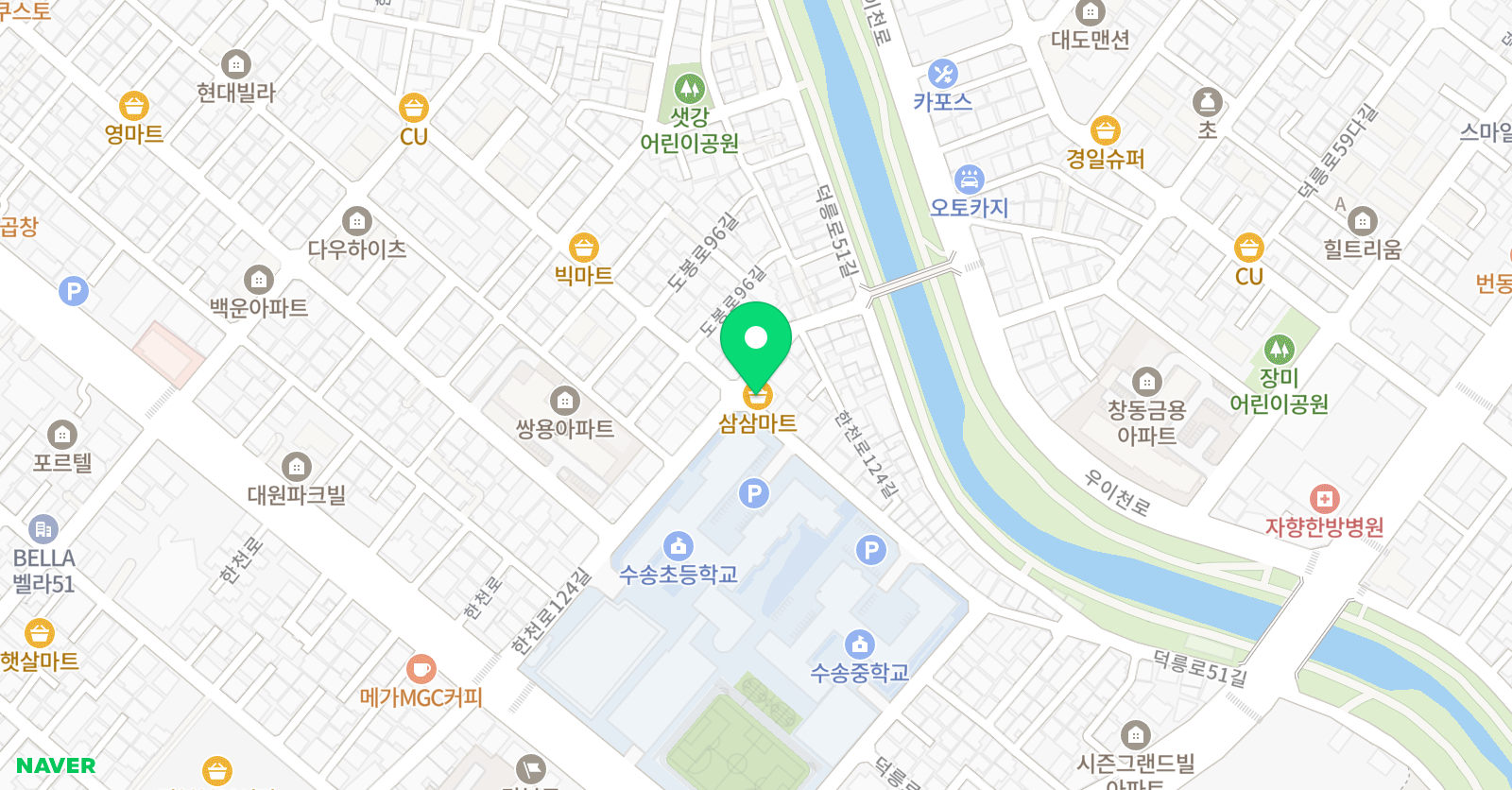 이유있는 학원 위치