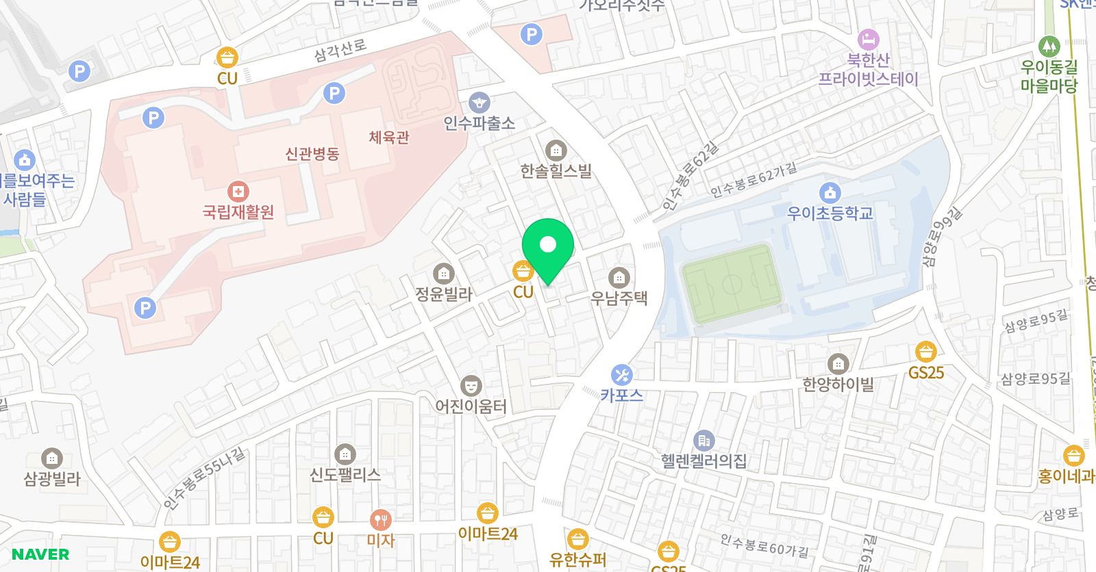 바르다 영어미술 위치
