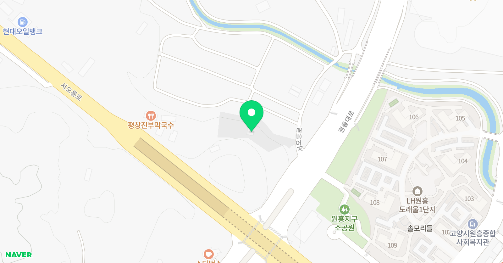 푸른 FC 위치