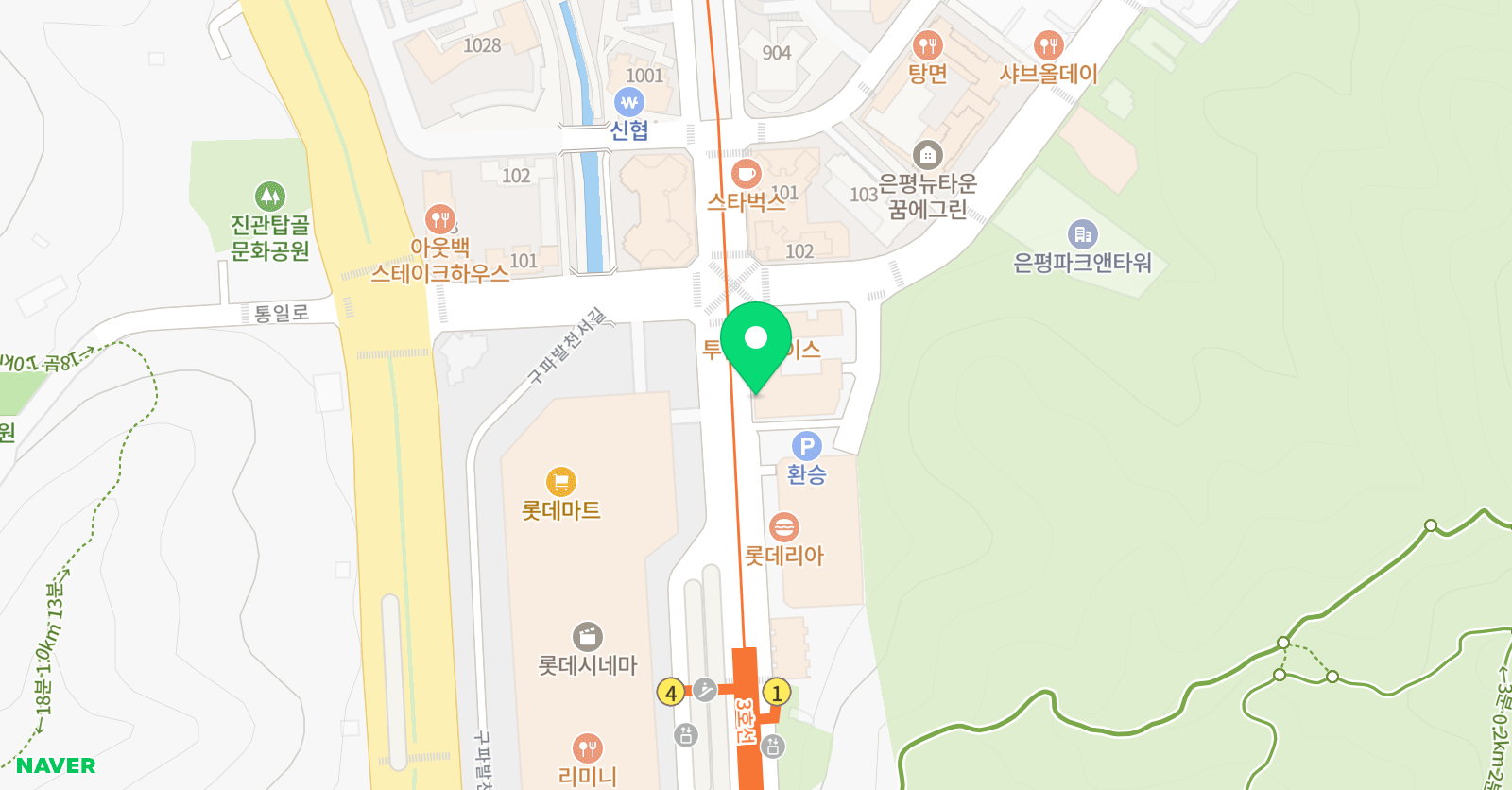 이화본 발레학원 위치