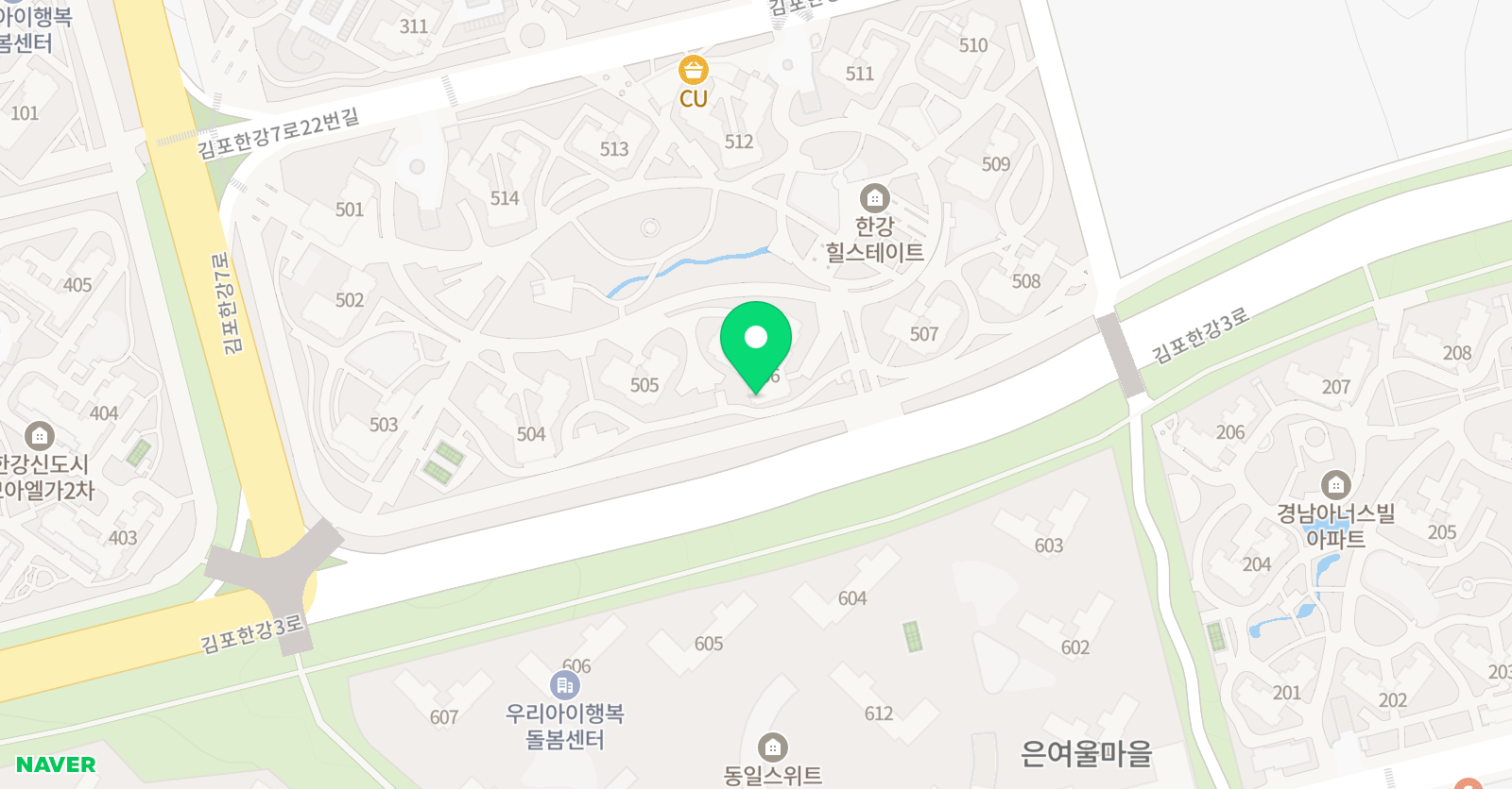 푸르넷공부방 주쌤공부방 위치