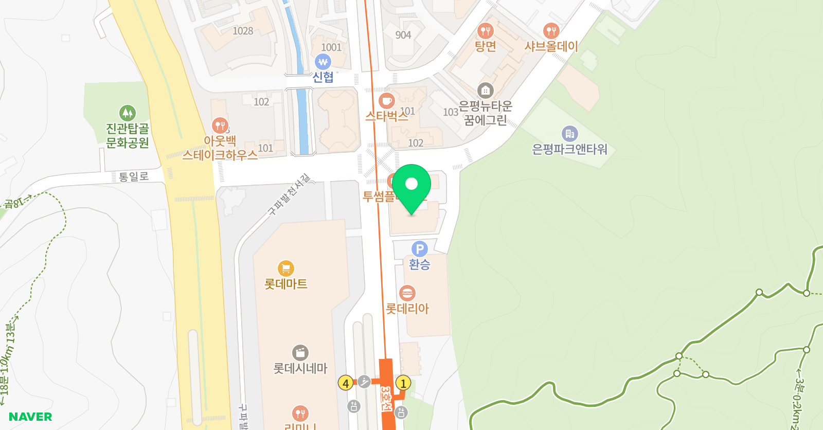 매쓰플랜 수학학원 위치