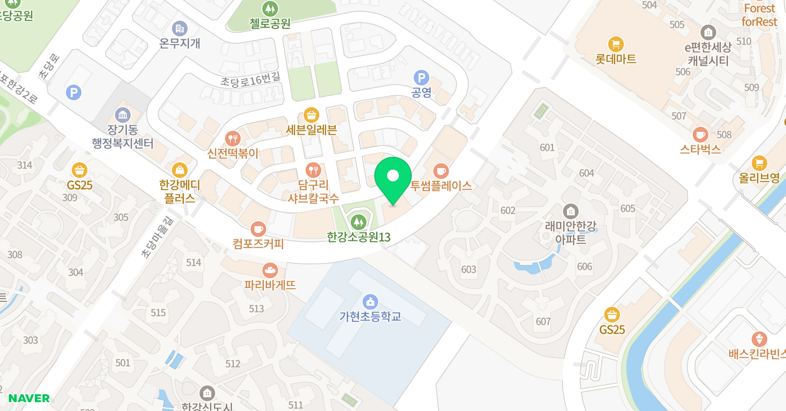 보다 입시미술학원 위치