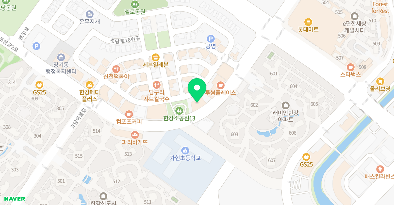 더피아노 음악학원 위치