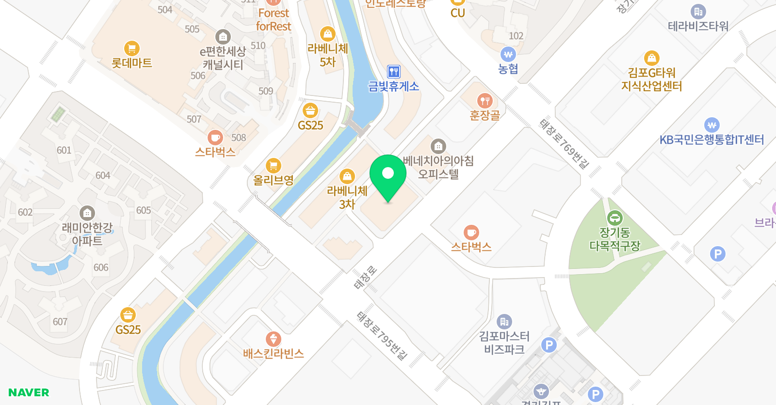 대성N학원 위치