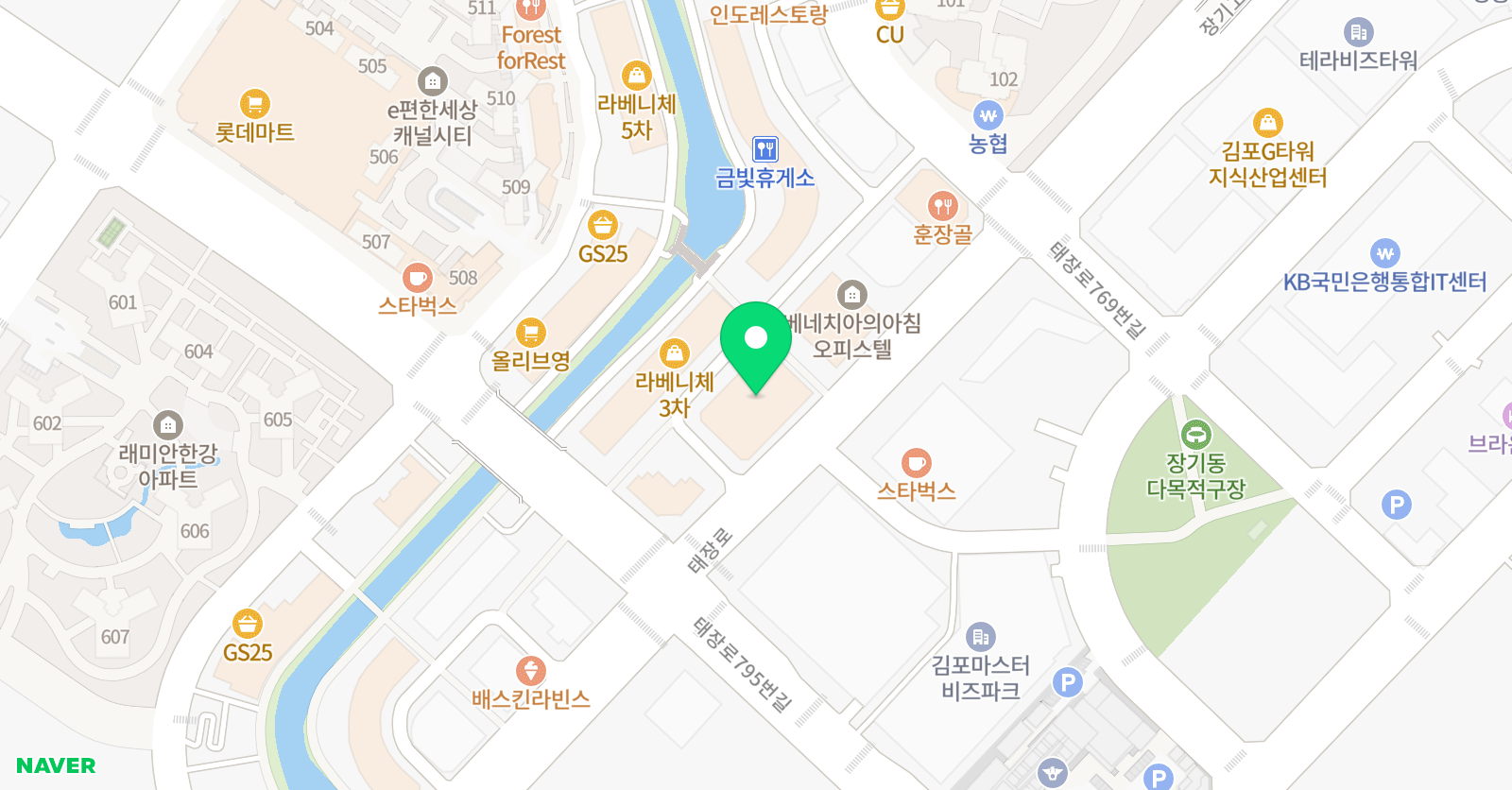 노블리나 발레학원 위치