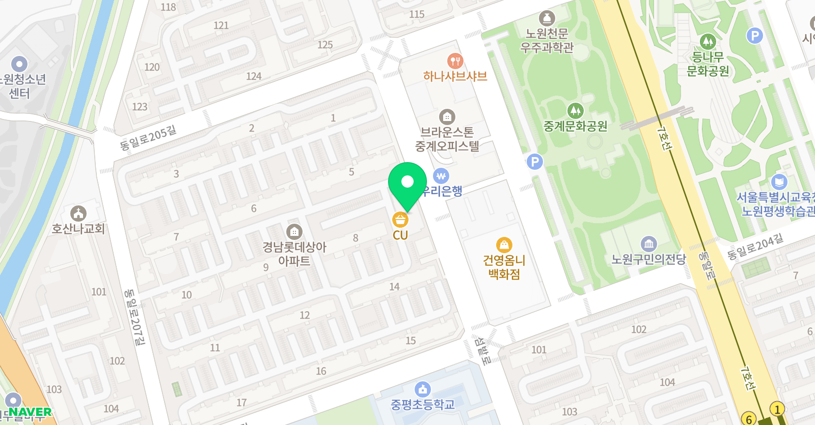 SLA영어 위치