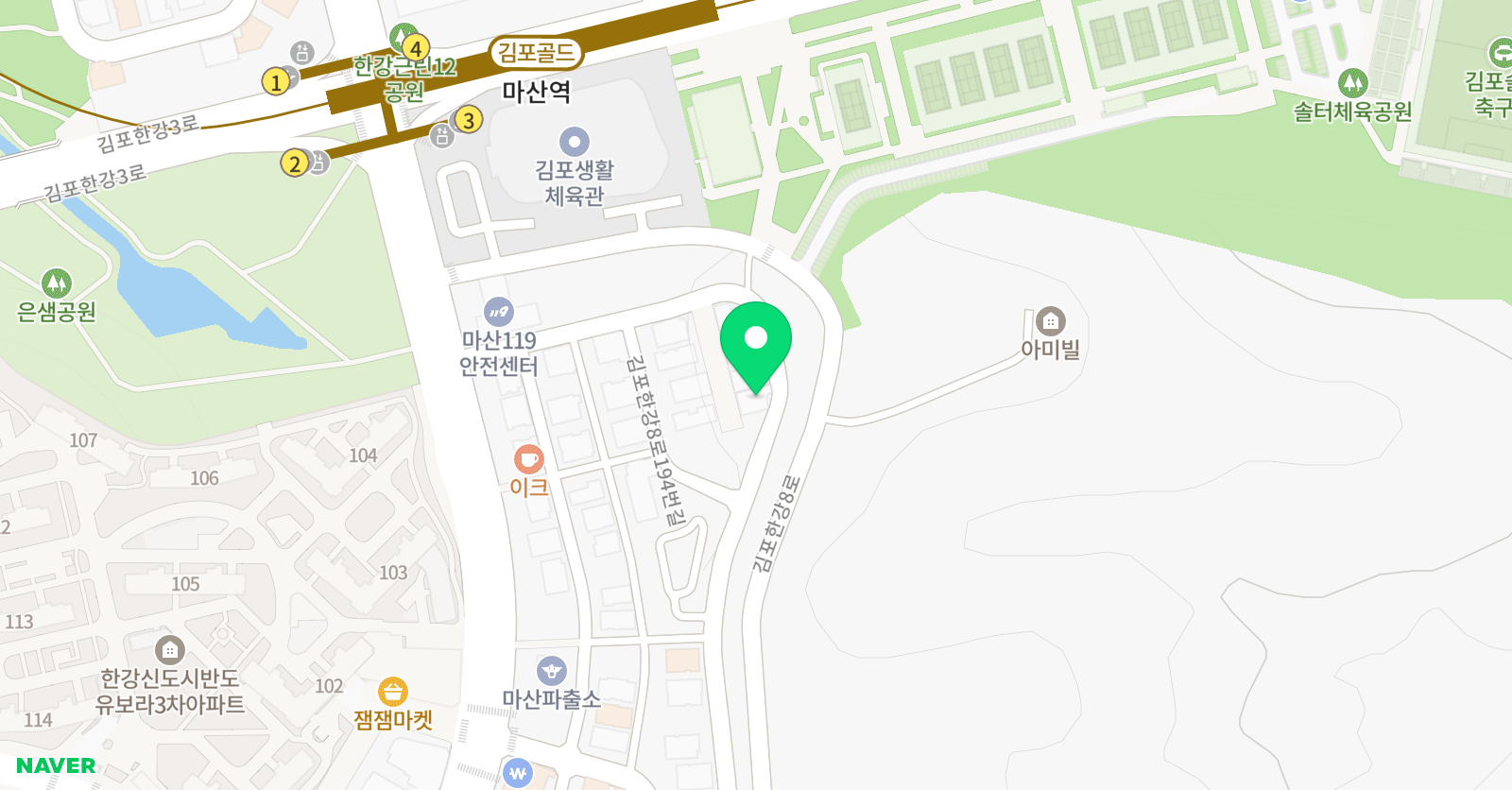 GLC 어학원 위치