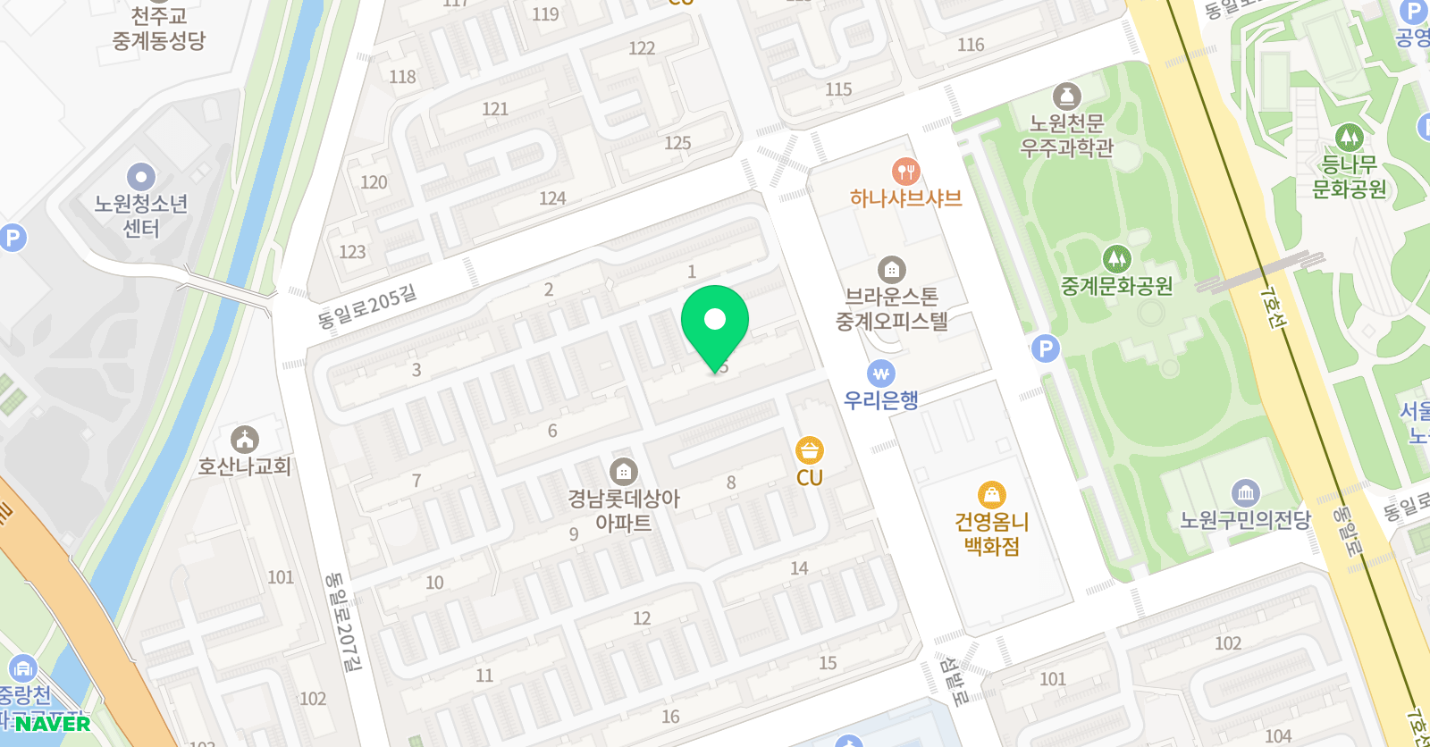 아소비 노원하계점 위치