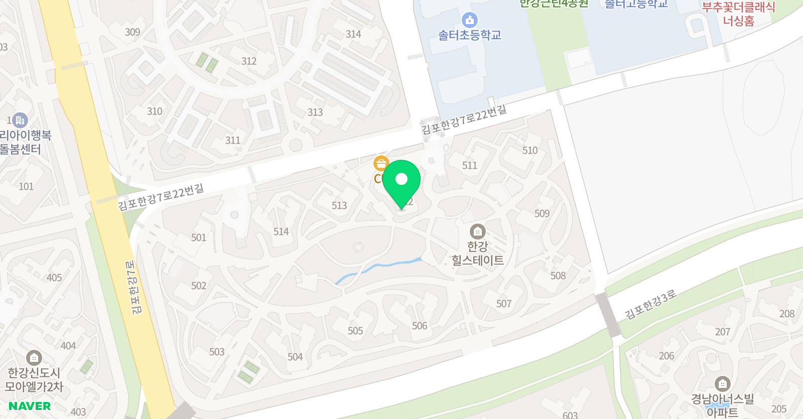 삼성영어 솔터 학습관 위치