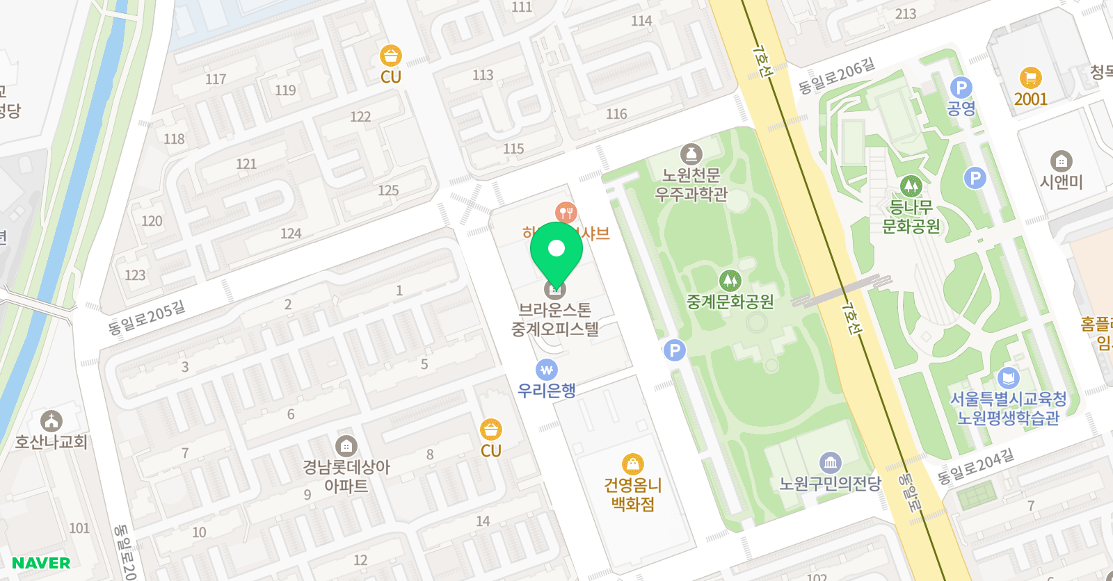 카엘 잉글리시 학원 위치