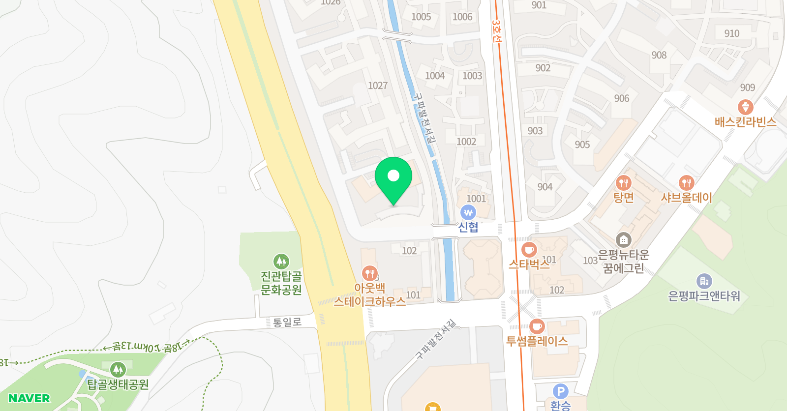 행복한 미술 위치
