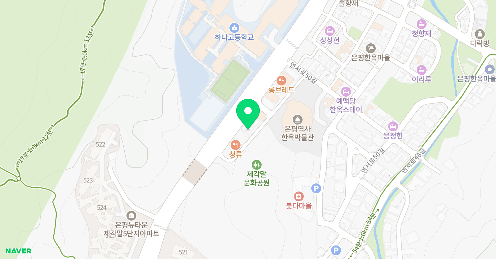 키즈코어 학원 위치
