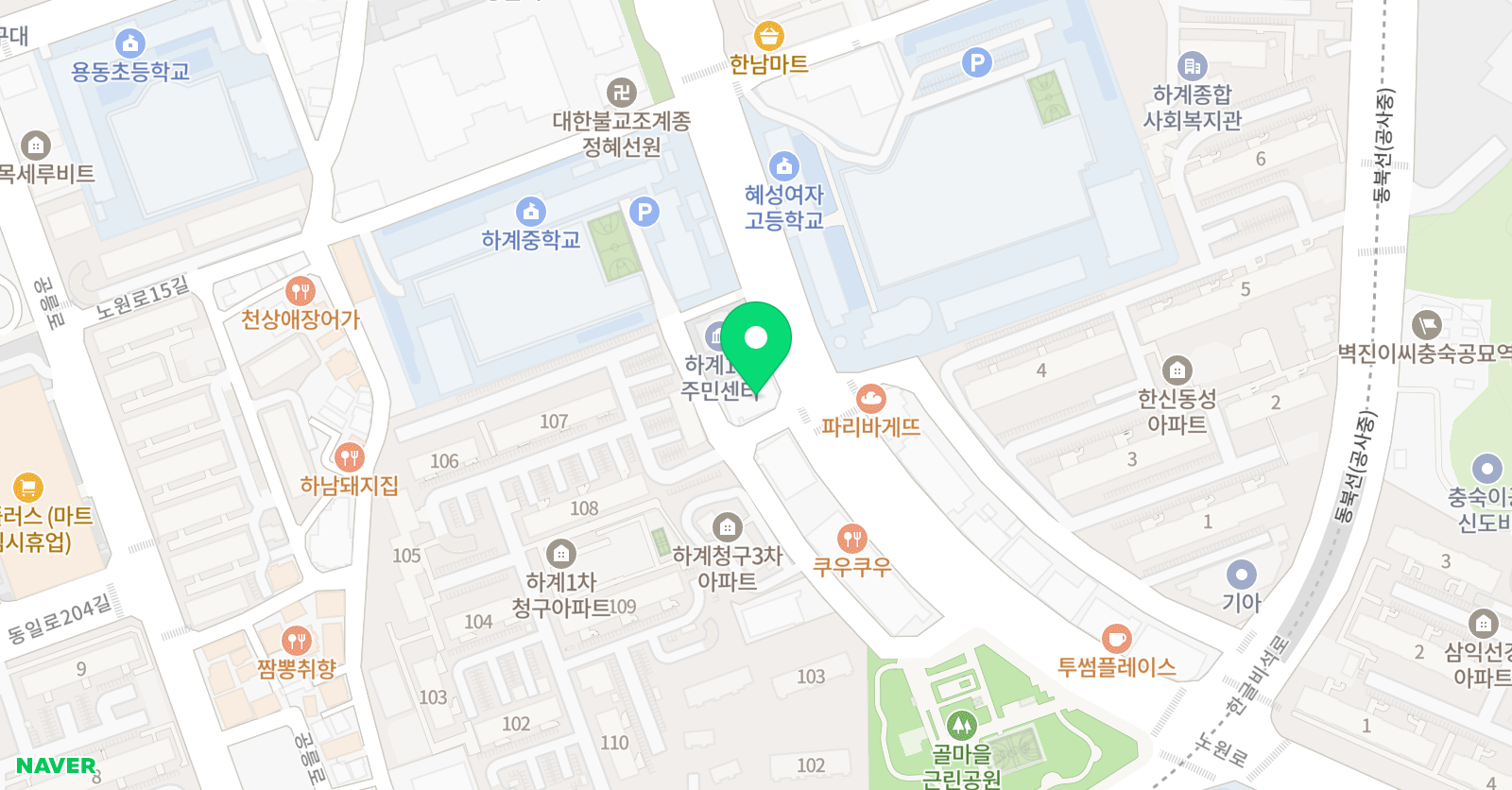 Coloring Art Studio 색을담다 위치