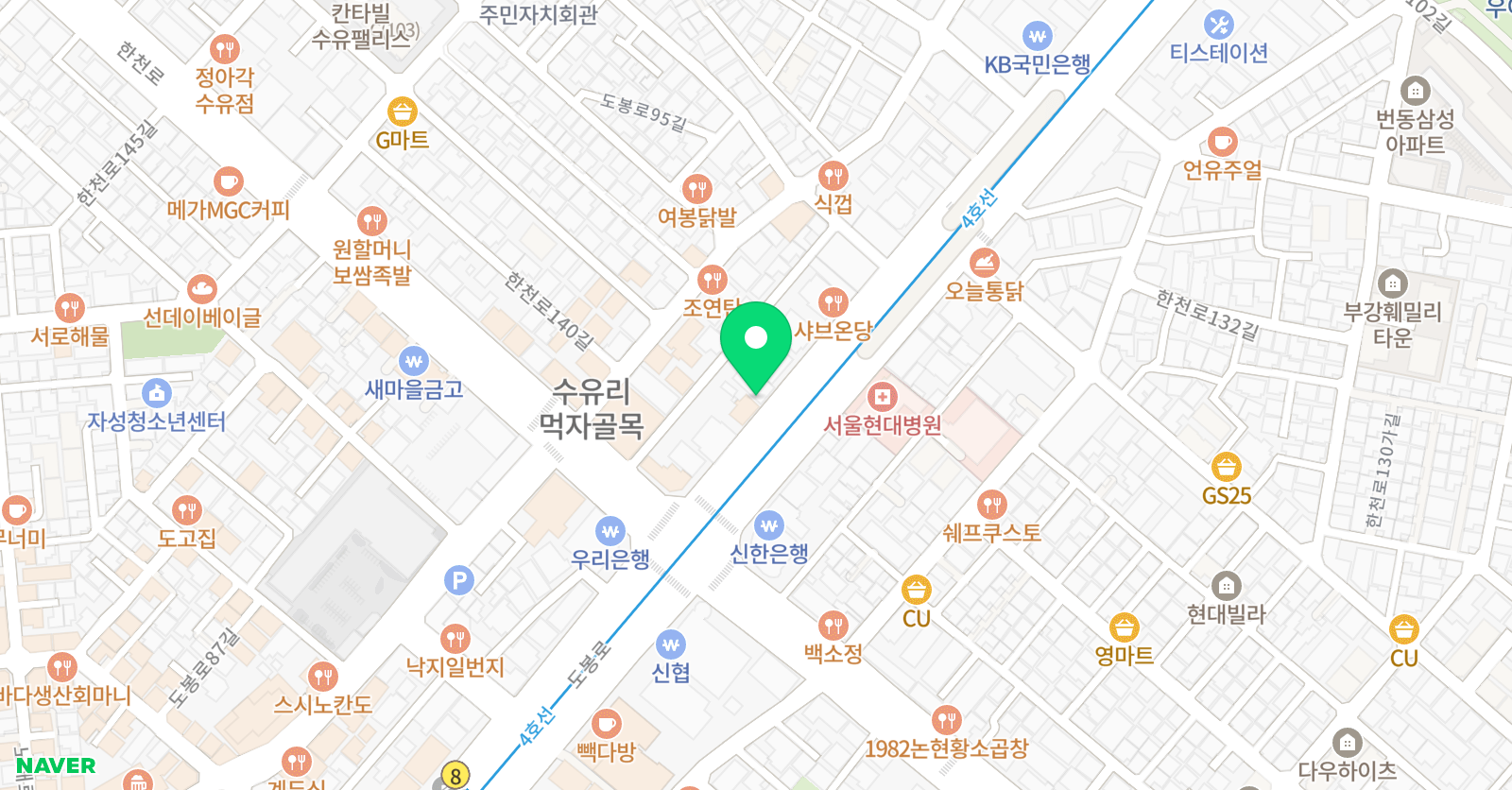 컨트롤비트코리아 댄스학원 본점 위치