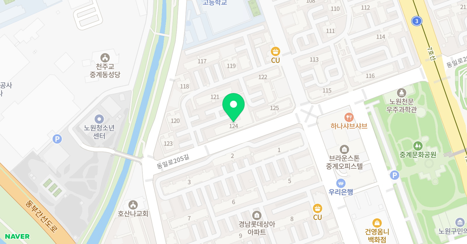 윈윈 수학공부방 위치