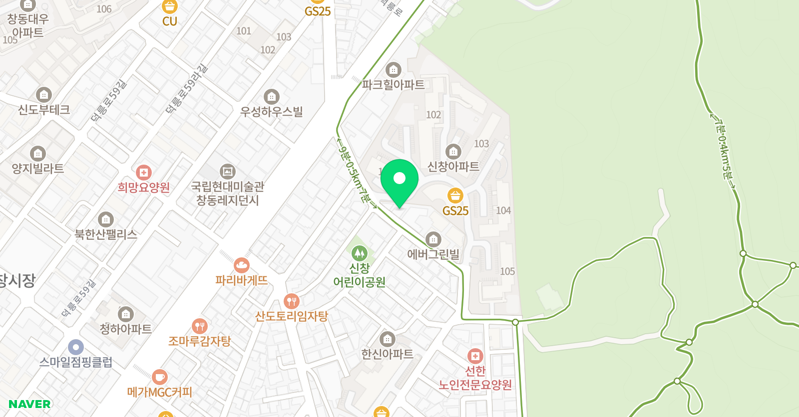 평강 피아노교습소 위치