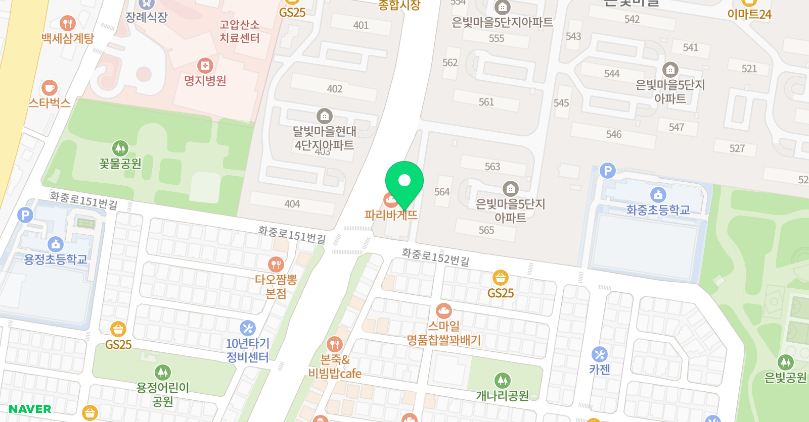 은빛 공부방 위치